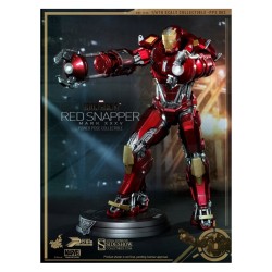 Iron Man 3 - Hot Toys Red Snapper Mk. XXXV - Armor Power Pose Serie