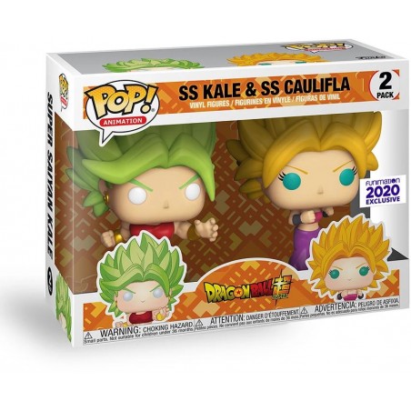 Pack de 2 - SS Kale et SS Caulifla - Dragon Ball Z - POP Animation - Funimation 2020 Exclusive