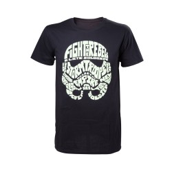 T-shirt Bioworld - Star Wars - Stormtrooper - Phosphorescent - S Homme 
