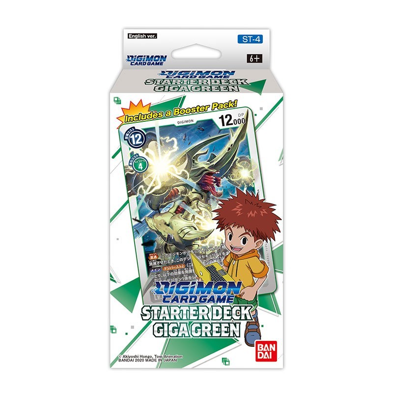 JCC - Starter Deck - Digimon Card Game - SD 4 Giga Green