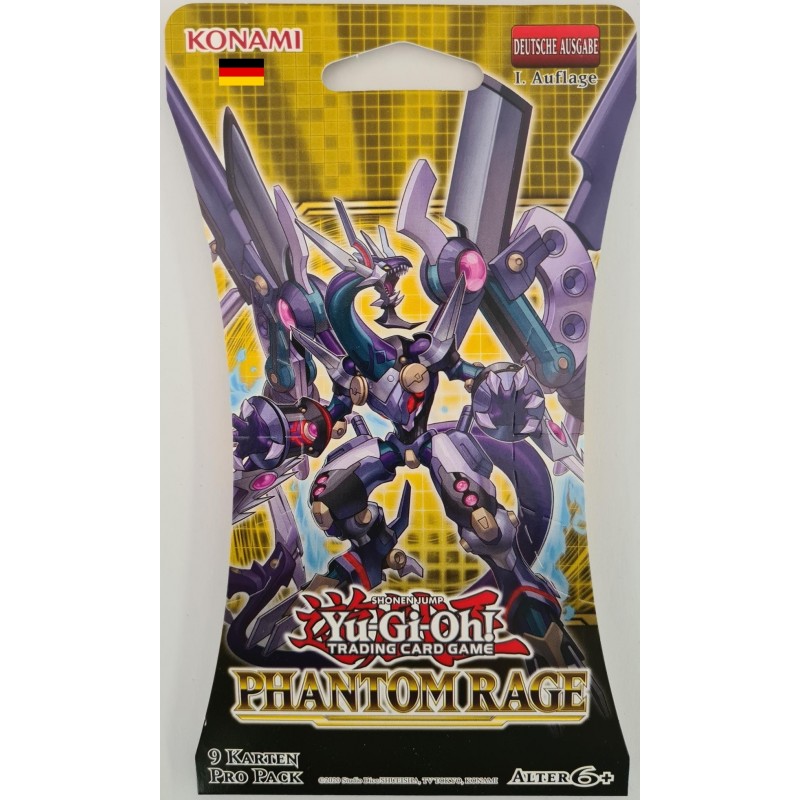 JCC - Booster sous blister - Fantom Rage - Yu-Gi-Oh! x20 (DE)