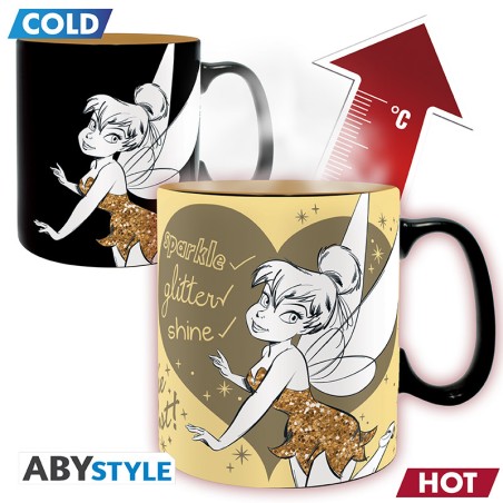 Mug - Thermo Réactif - Peter Pan - Clochette