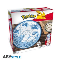 Assiettes - Style japonais - Pokemon - set de 4 assiettes