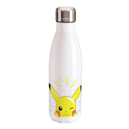 Bouteille - Pikachu griffonné - Pokemon