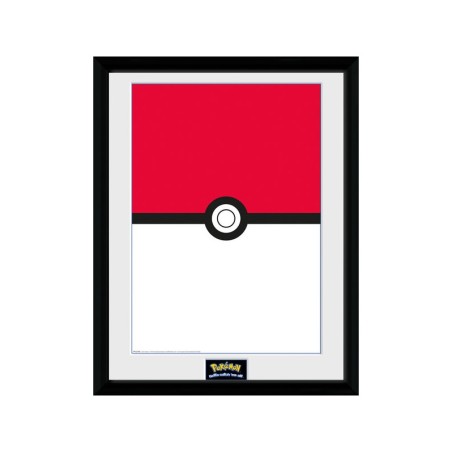 Produit abîmé - Cadre - Pokéball - Pokemon - 30 X 40