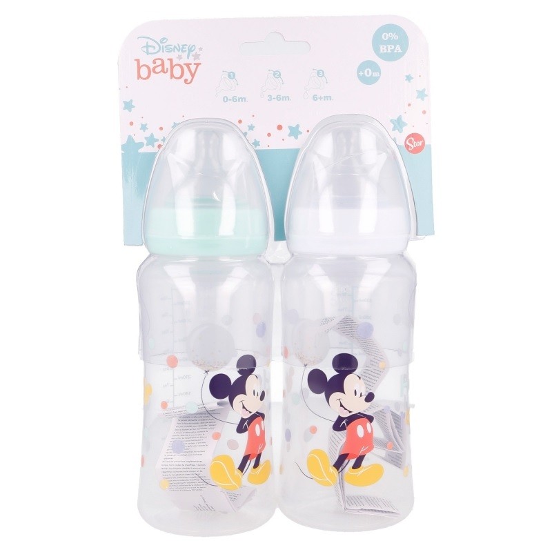 Pack de 2 - Biberon - MIckey - Mickey & ses amis