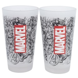 Pack de 2 Verres - Héros - Marvel