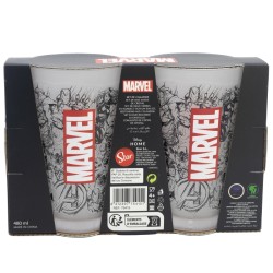 Pack de 2 Verres - Héros - Marvel