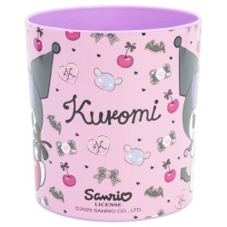Mug Plastique - Kuromi Cherry & Spoon - Sanrio