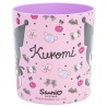Mug Plastique - Kuromi Cherry & Spoon - Sanrio