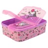 Boite à Repas - Kuromi Cherry & Spoon - Sanrio - Multi Compartiments
