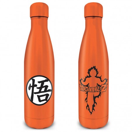 Bouteille d'eau en acier - Goku Kanji - Dragon Ball