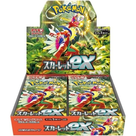 JCC - Booster (sv1S) - Scarlet Ex - Pokemon: Scarlet et Violet - JP