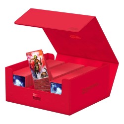 Boîte à Cartes Treasurehive 90+ - XenoSkin Rouge