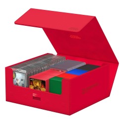 Boîte à Cartes Treasurehive 90+ - XenoSkin Rouge