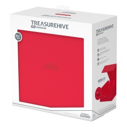 Boîte à Cartes Treasurehive 90+ - XenoSkin Rouge