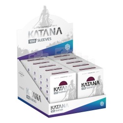 Protèges Cartes 100 pièces - Katana - Standard - Radiant Plum