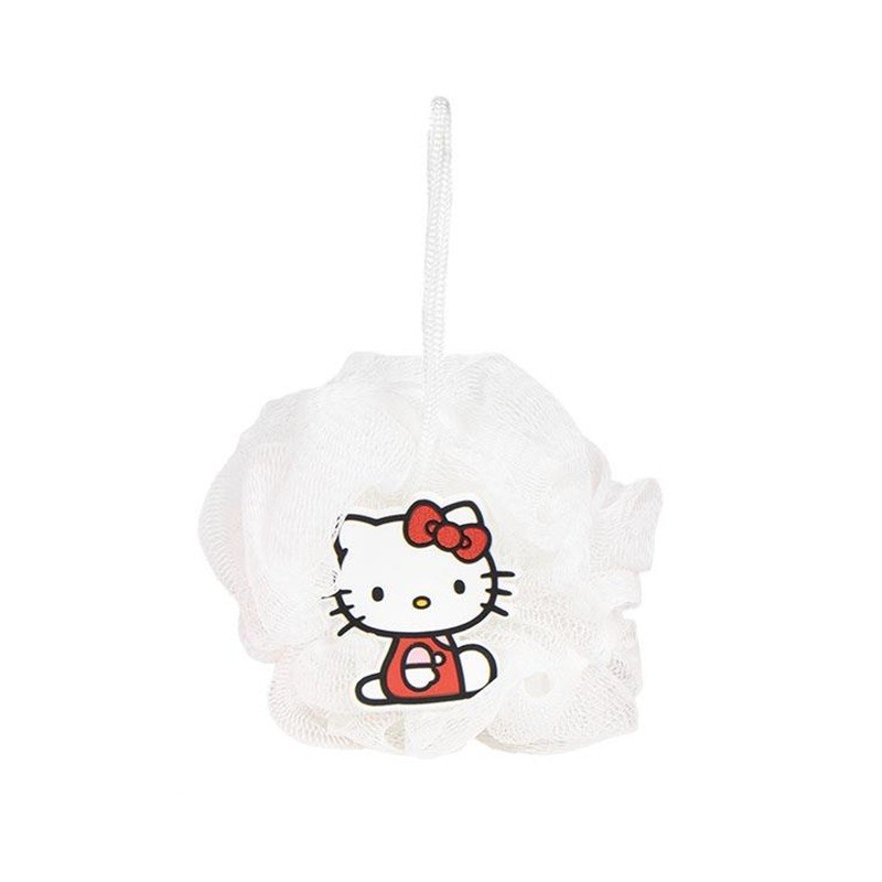 Eponge - Kitty Assise (Blanc) - Sanrio