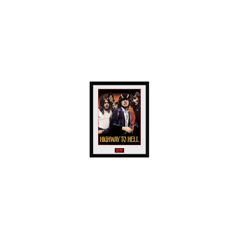 Cadre - AC/DC Hightway to Hell - AC/DC - 30 X 40