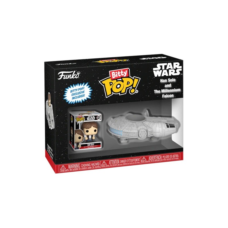 Han Solo & Faucon Millenium - Star Wars - Bitty POP Ride