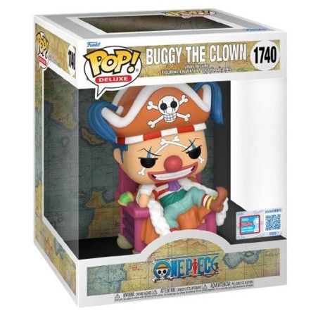 Buggy the Clown on Thrown - One Piece (1740) - POP Animation - Exclusive