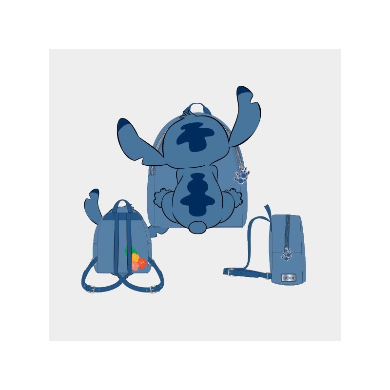 Sac à dos - Stitch de Dos - Lilo & Stitch