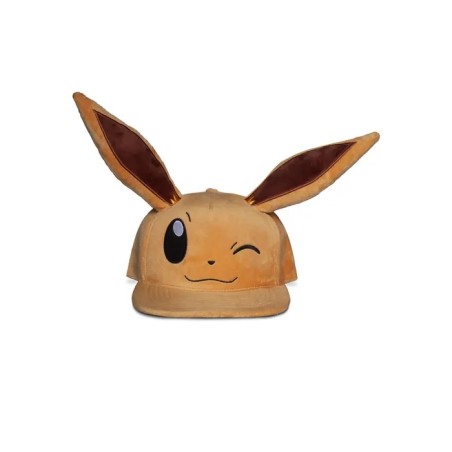 Casquette Snap Back - Evoli clin d'oeil - Pokemon - U Unisexe 