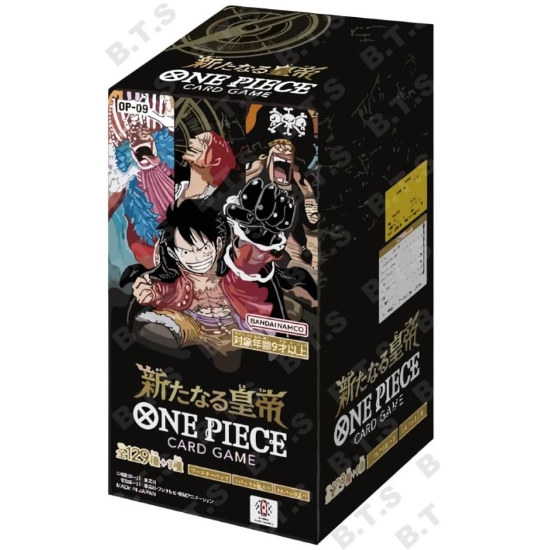 JCC - Booster - OP-09 - "New Emperors" - One Piece (JP) - (24 boosters)
