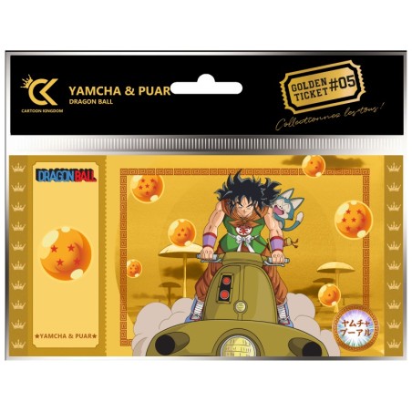 Golden Ticket - Yamcha & Puar - Dragon Ball