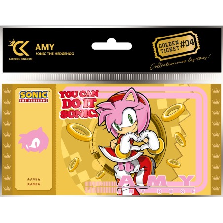 Golden Ticket - Amy - Sonic the Hedgehog