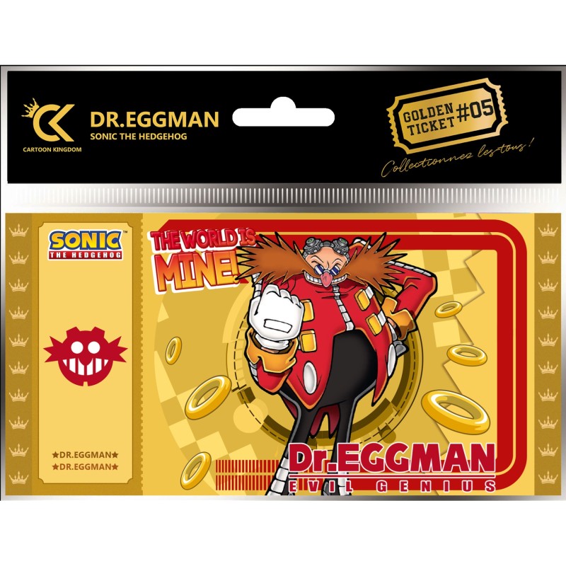 Golden Ticket - Dr. Eggman - Sonic the Hedgehog