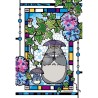Puzzle Vitrail - Totoro w/ parapluie - Mon Voisin Totoro - 126 pcs