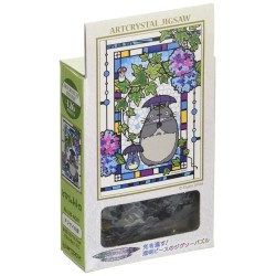 Puzzle Vitrail - Totoro w/ parapluie - Mon Voisin Totoro - 126 pcs
