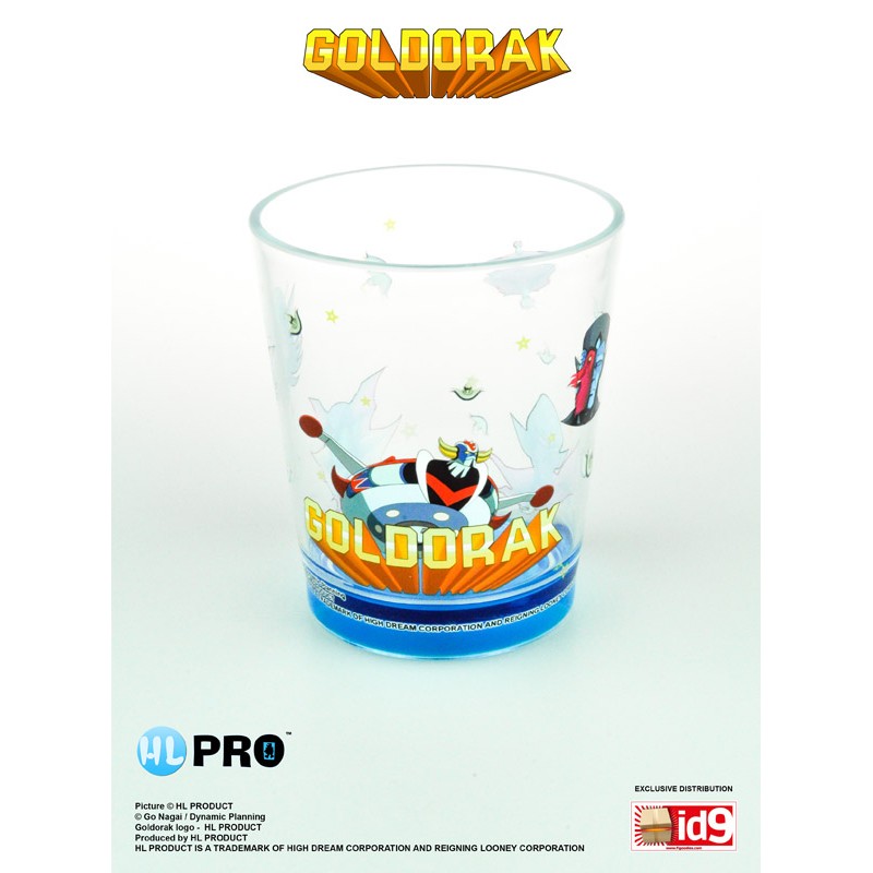 Goldorake & Soucoupe - set de verres en plastique - Goldorak