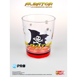 Albator Drapeau - set de verres en plastique - Albator