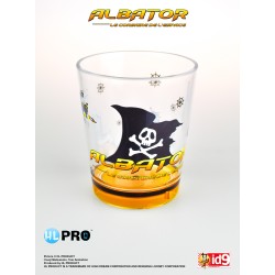Albator Drapeau - set de verres en plastique - Albator