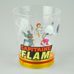 Verres en Plastique - Groupe - Capitaine Flam