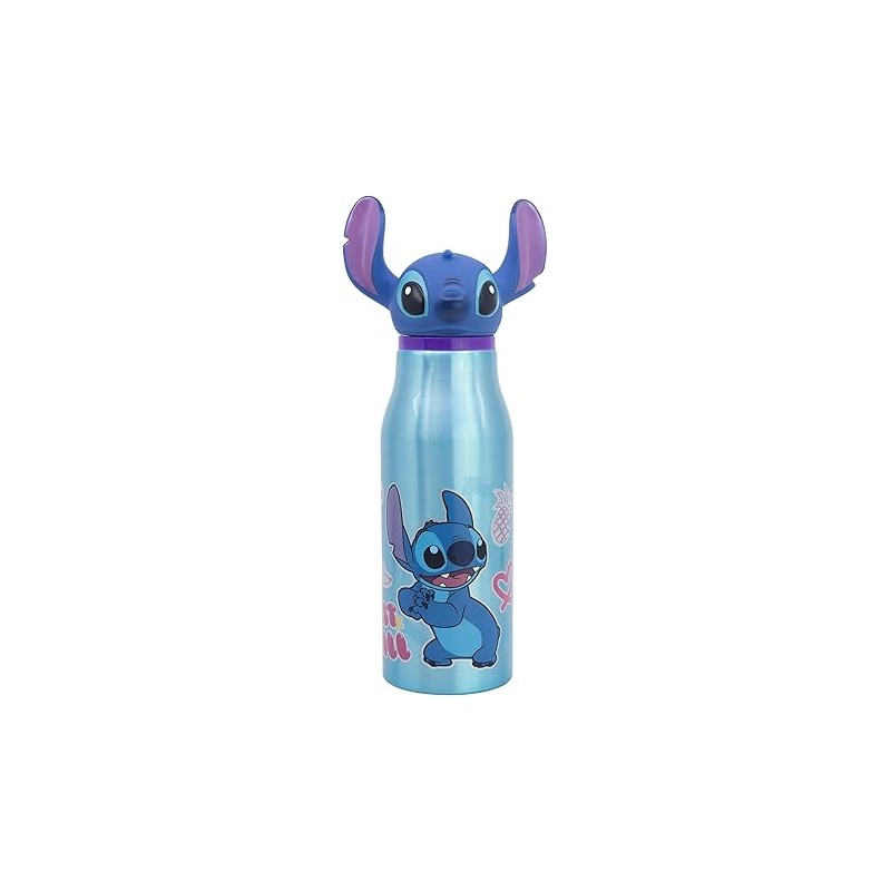 Bouteille 3D - Tête de Stitch - Lilo & Stitch