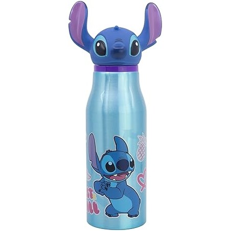 Bouteille 3D - Tête de Stitch - Lilo & Stitch