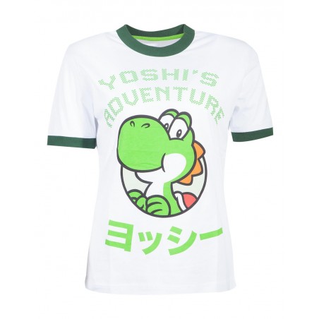 T-shirt - Nintendo - Super Mario - Yoshi Adventure - S Homme 