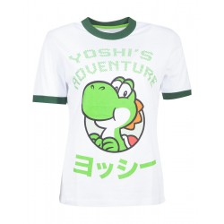 T-shirt - Nintendo - Super Mario - Yoshi Adventure - M Homme 