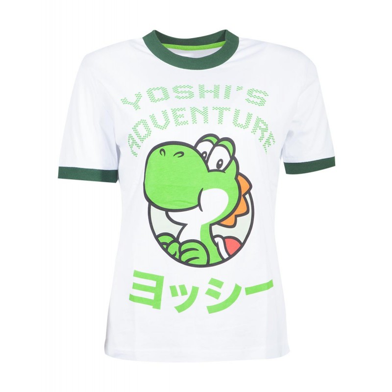 T-shirt - Nintendo - Super Mario - Yoshi Adventure - M Homme 