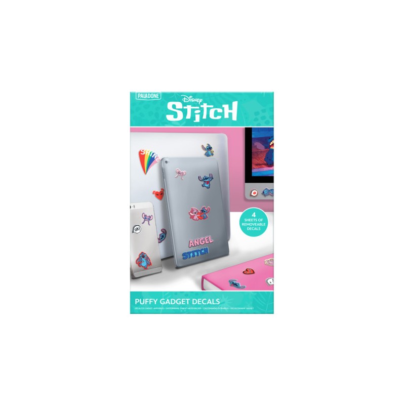 Sticker 3D - Angel & Stitch - Lilo & Stitch