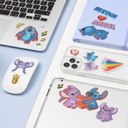 Sticker 3D - Angel & Stitch - Lilo & Stitch