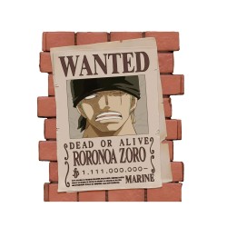 Tirelire - Wanted Zoro -...