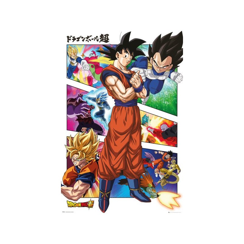 Poster - Panels - Dragon Ball Super - Roulé et filmé