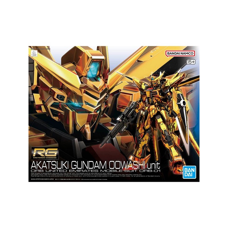 Real Grade - Akatsuki (Oowashi) - Gundam : Seed Destiny