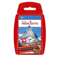 Top Trumps - Jeu de Bataille - Montagnes Suisses - (ALL/ FR/IT)