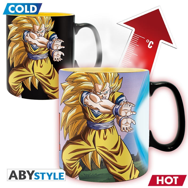 Mug - Thermo Réactif - Goku Kamehameha - Dragon Ball Z