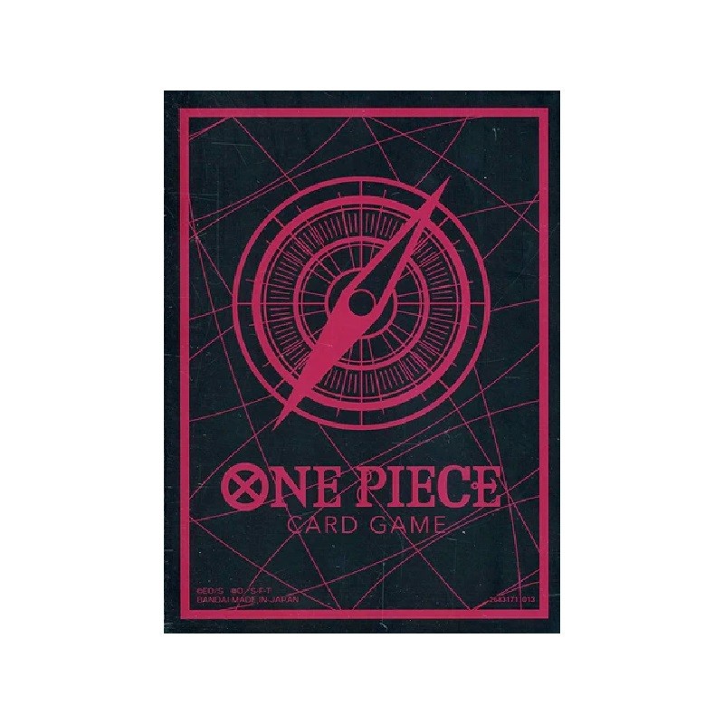 Protèges Cartes - Log-Pose (Black & Pink) - One Piece - Official Sleeve 6